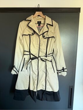 Pink Tartan Trench